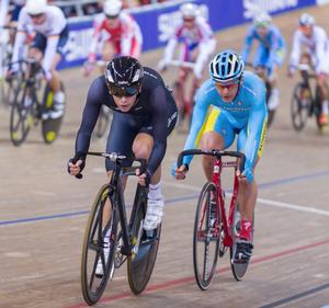 Aaron Gate in action at this year's world championship.